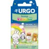 URGO Náplasti KAWAII vodeodolné detské náplasti, 2 veľkosti, 4 motívy, 1x16 ks