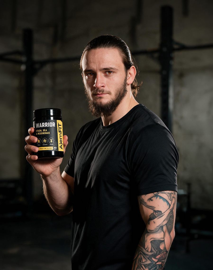 "Nejsem produkt motivace. Jsem produkt disciplíny." To je moto ambasadora produktu warrior
