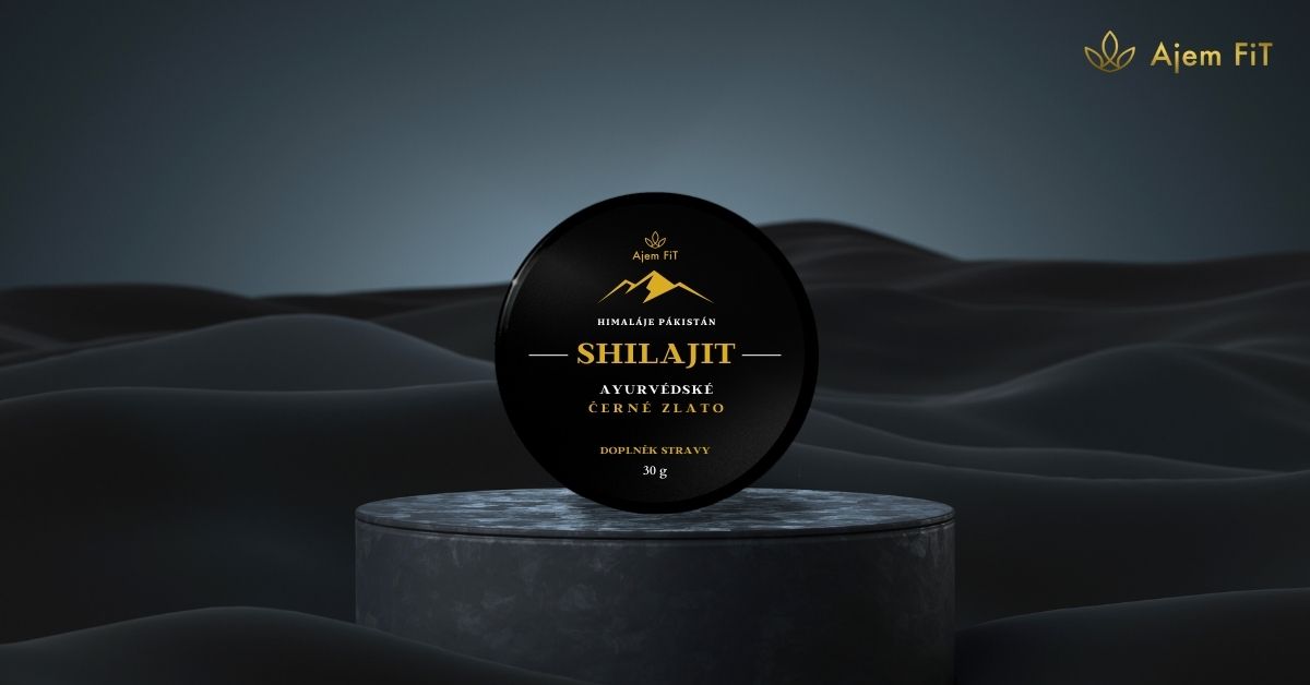 SHILAJIT ČERNÉ ZLATO (Zlatá třída) - (AjemFiT)