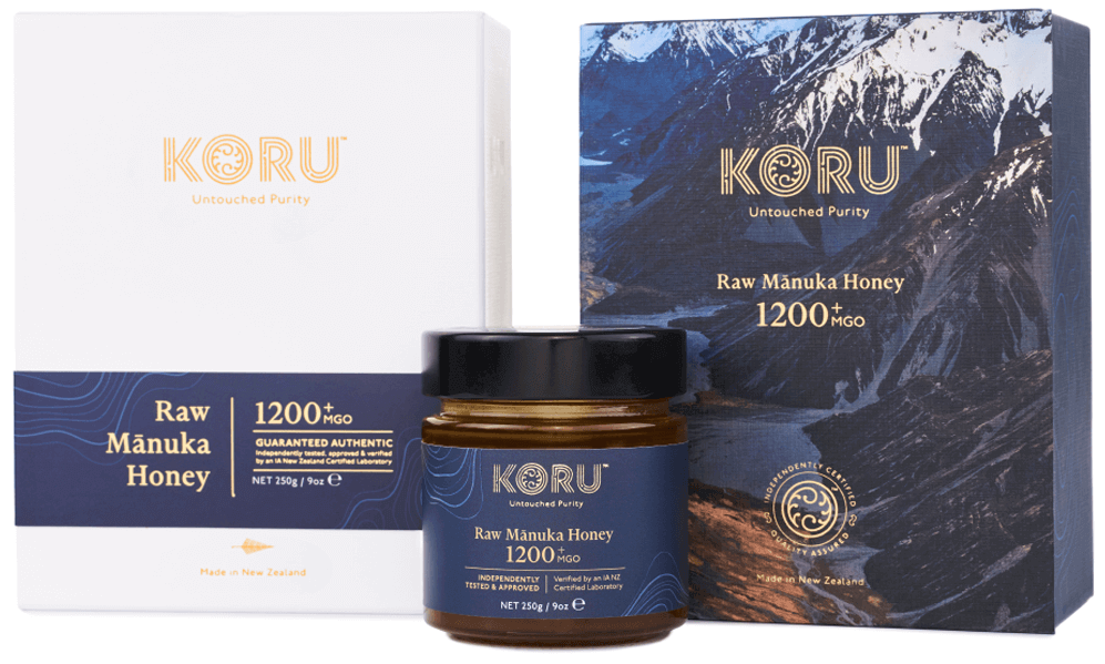 KORU RAW MANUKA 1200+ MGO