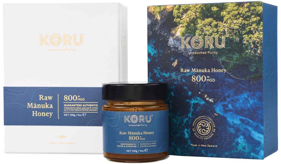 KORU RAW MANUKA 800+ MGO