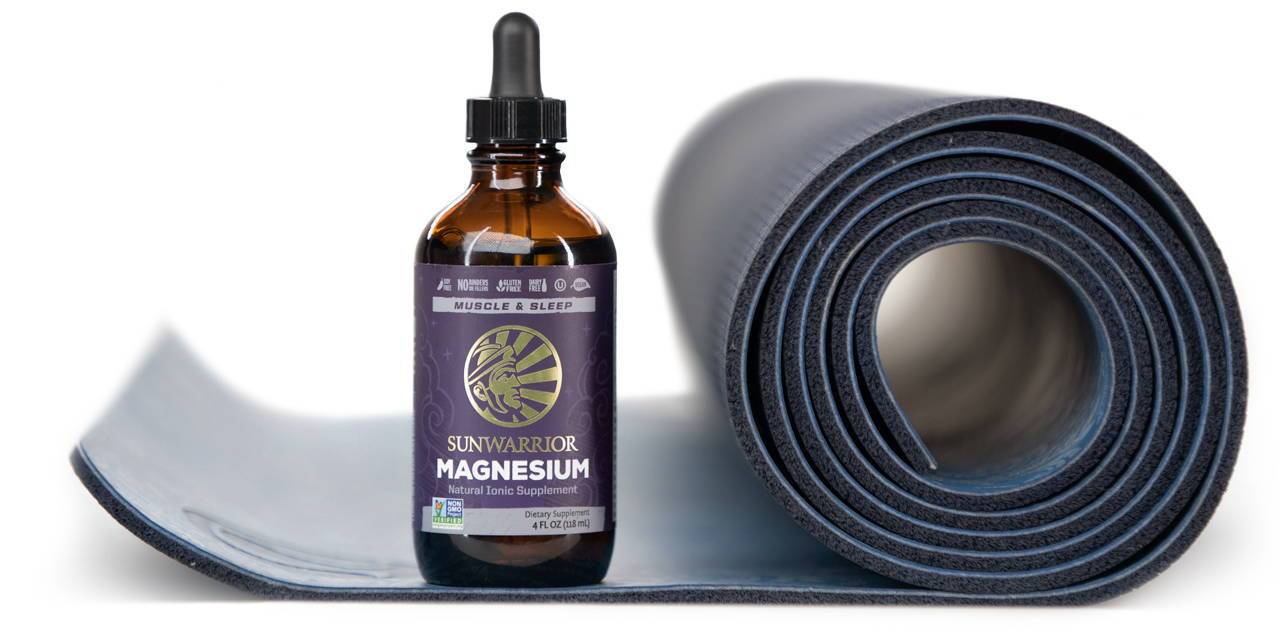 Banner joga magnesium sunwarrior.