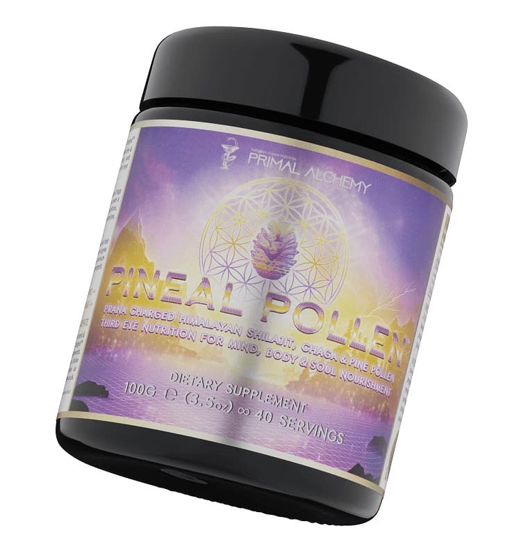 Pineal pollen primal alchemy