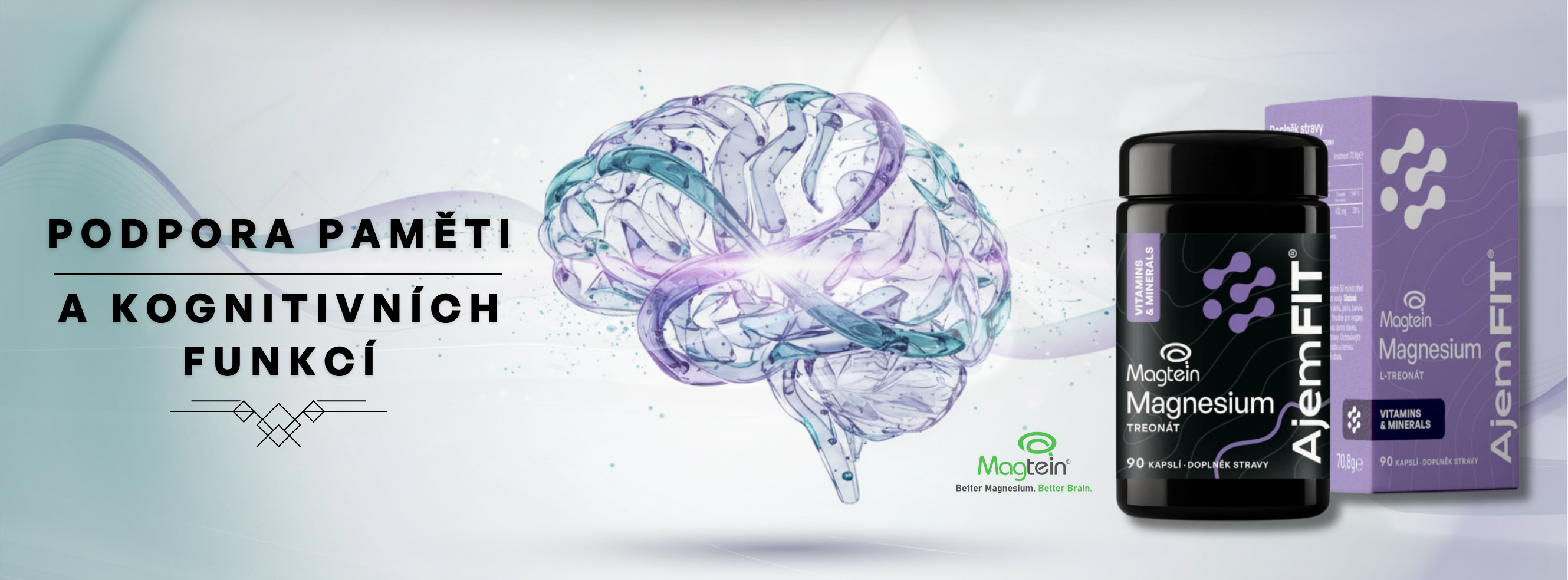 Magtein® pozitivně ovlivňuje