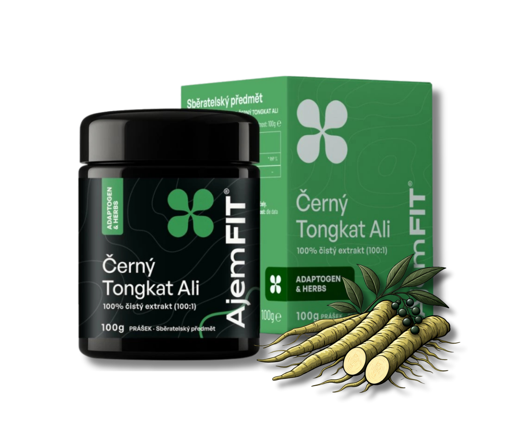 AjemFIT Tongkat Ali prášek