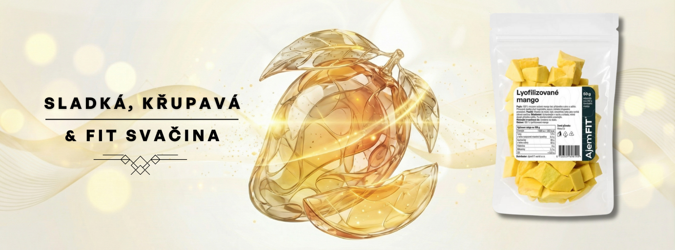 AjemFIT RAW Lyofilizované Mango