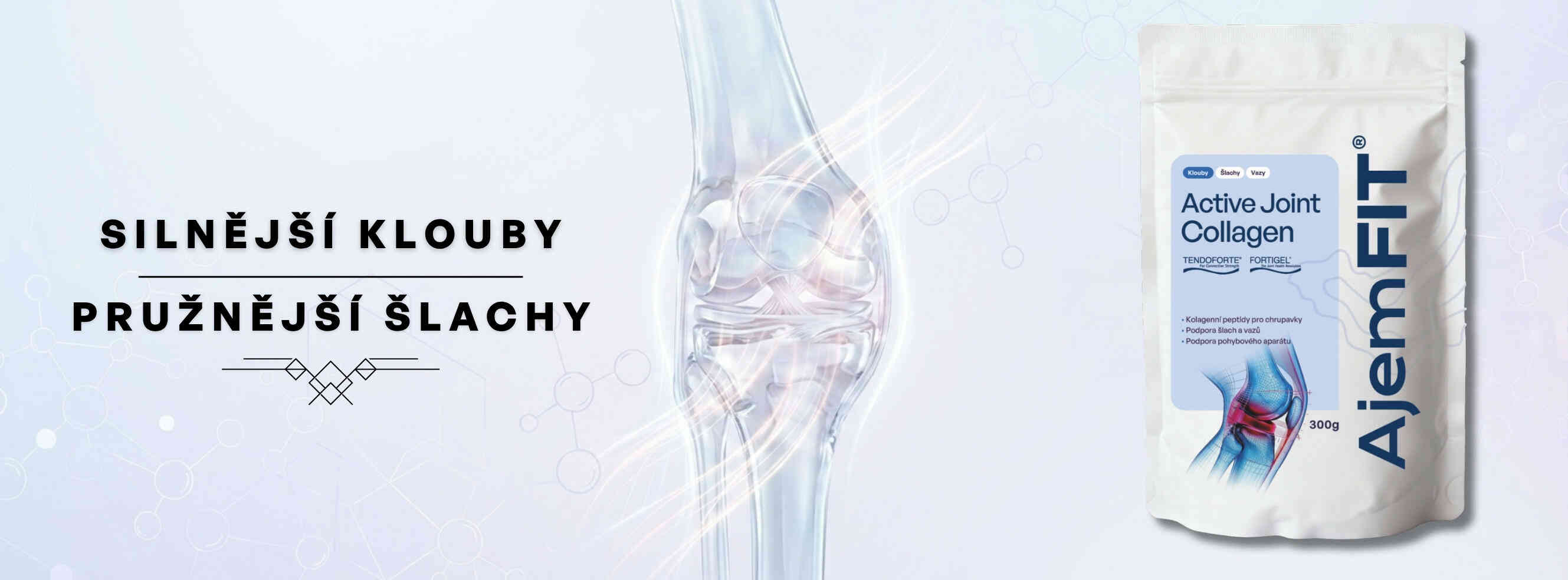 AjemFIT Active Joint Collagen — méně bolesti v kloubech, silnější šlachy