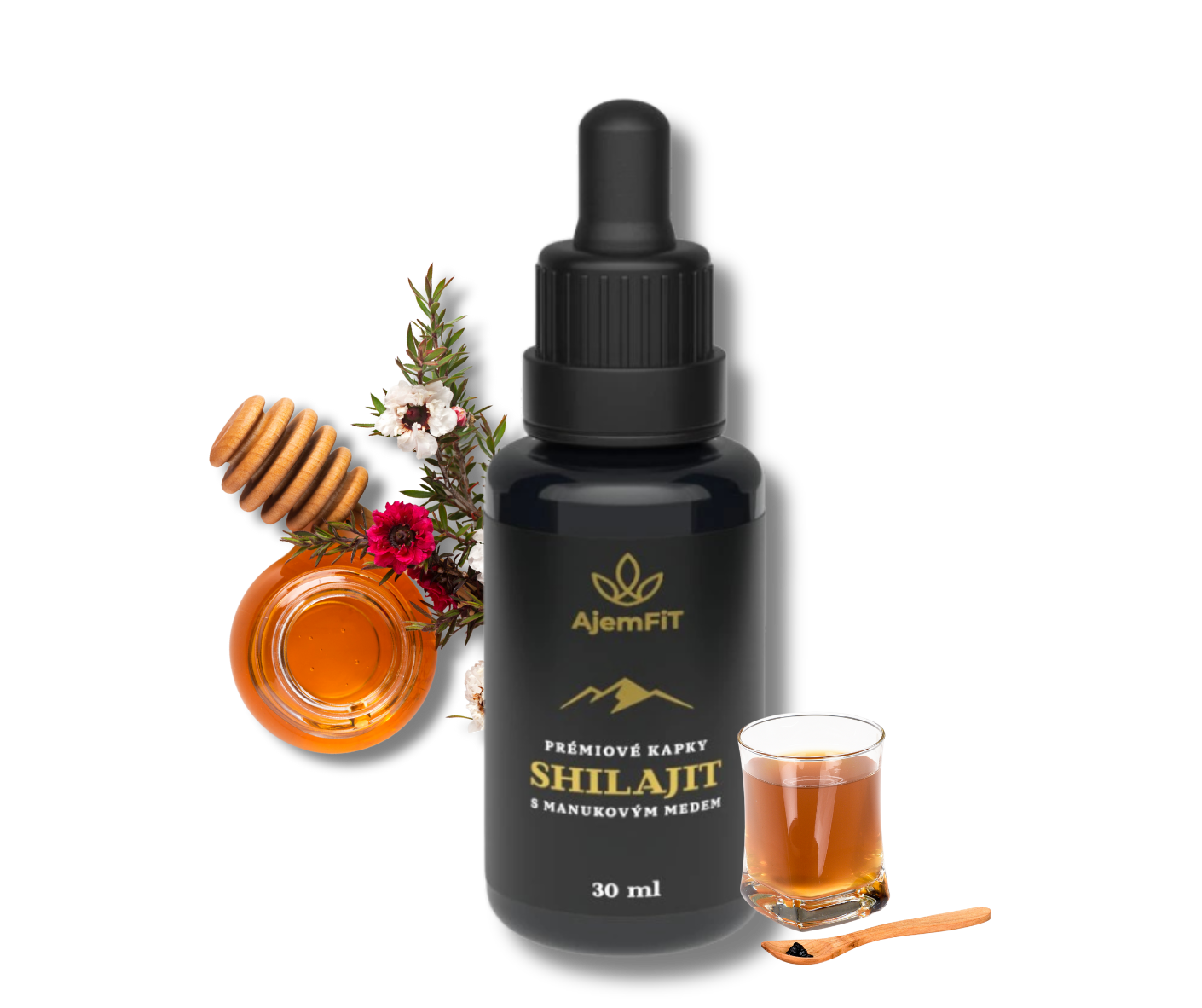 Výhody shilajitu s medem