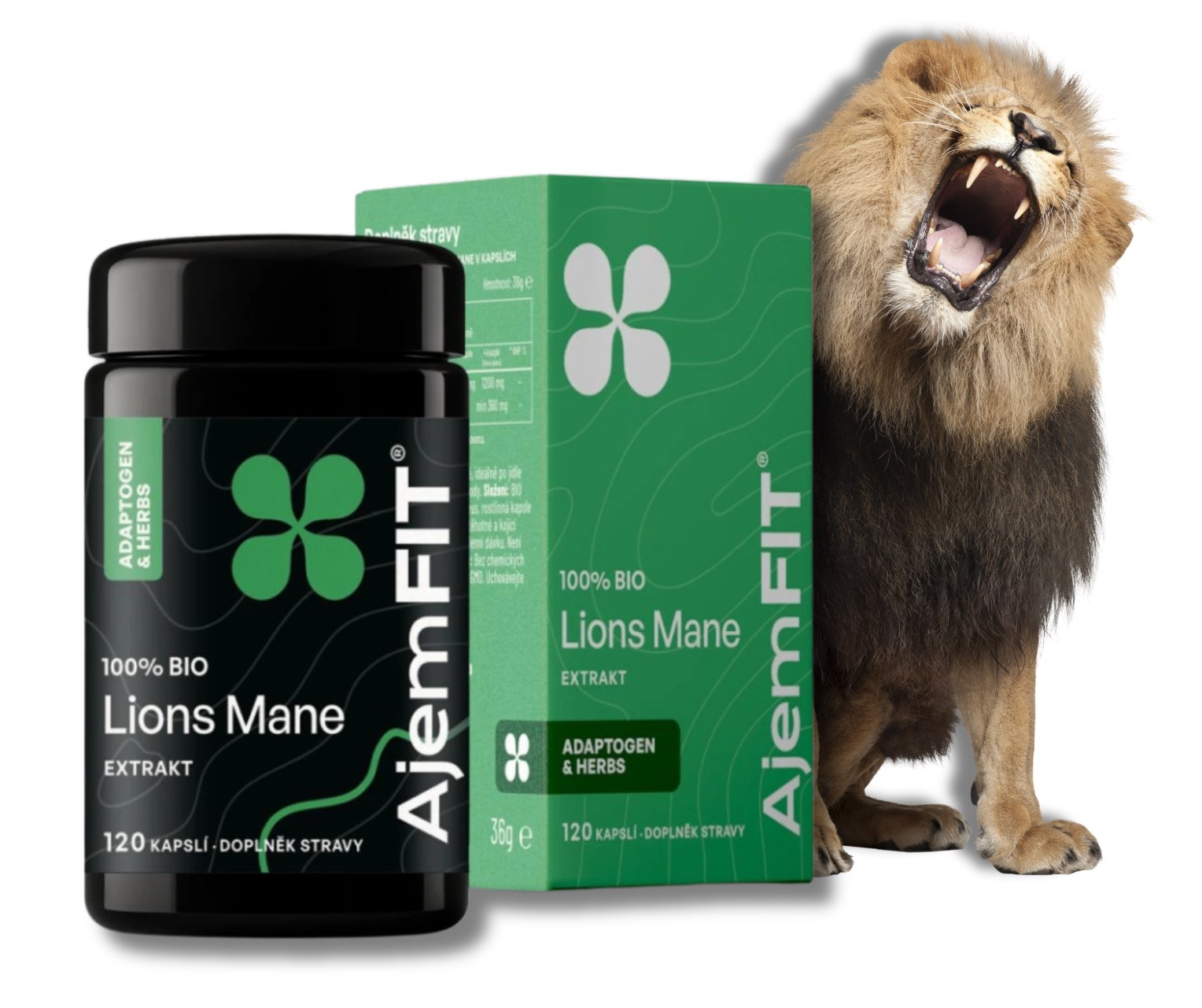 BIO LVÍ HŘÍVA EXTRAKT (Hericium)