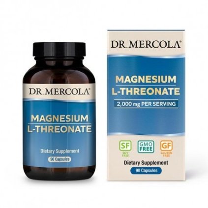 Magnesium L-Treonát - 90 kapslí (DR. MERCOLA)