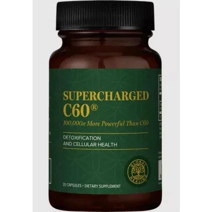 SUPERCHARGED C60 -30 kapslí (GLOBAL HEALING)