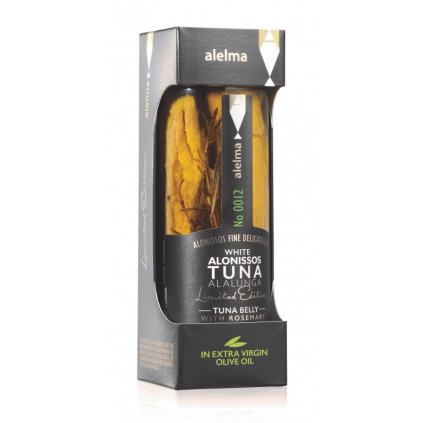 Bílý tuňák Alalunga s rozmarýnem (limitovaná edice) -156g (Alelma) (Tuňák 1 karton (8ks))