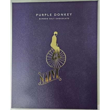 DONKEY PURPLE (Alkalická Oslí darkmilk s bambusovou solí) -50g (NAIVE)
