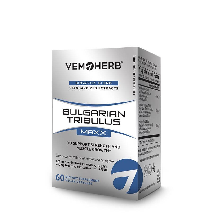 VemoHerb Bulharský Tribulus Terrestris MAXX -60 kapslí (VEMOHERB)
