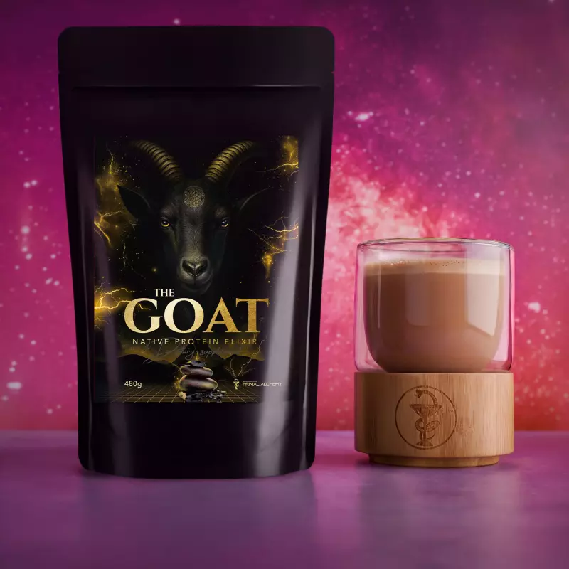 PRIMAL ALCHEMY GOAT (nativní kozí protein) – 480g GOAT BALENÍ: Immortal Shilajit