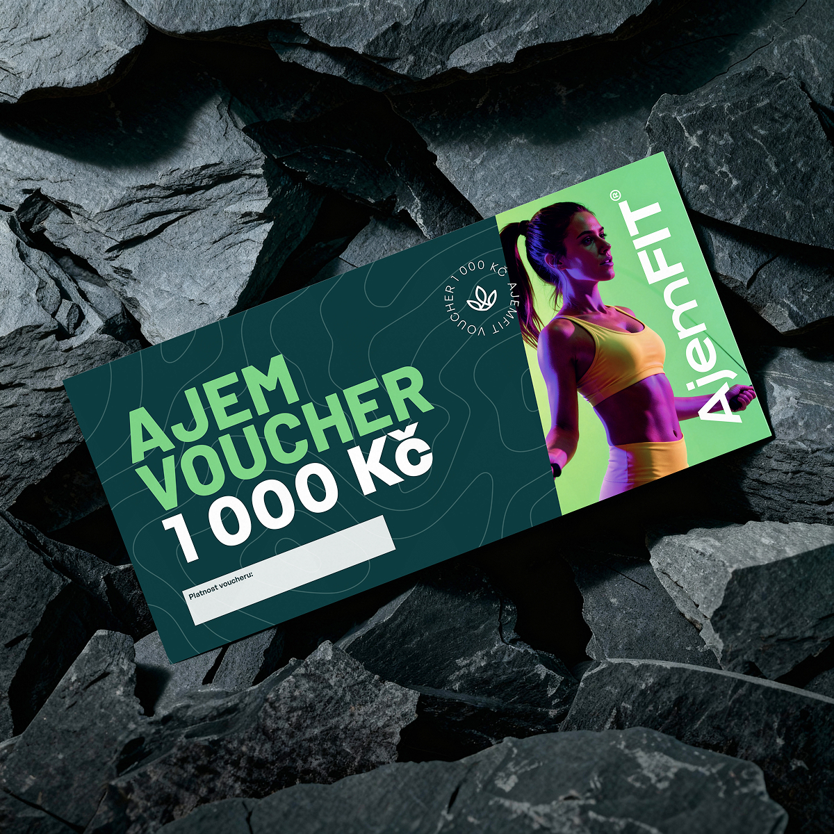 AjemFIT Dárkový poukaz - 1000 Kč (VOUCHER)