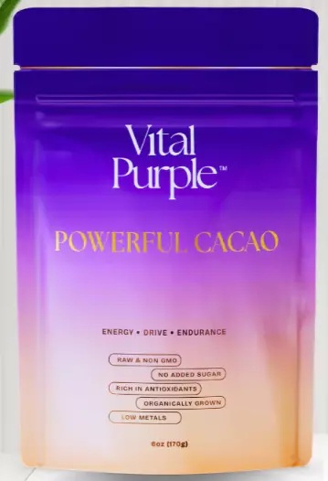 Vital Purple™ RAW Fialové Kakao (polotučné) -170g - (Vital Purple™)