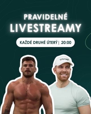 🔴 LIVESTREAMY JSOU TADY! 🔴 Chcete posunout své zdraví, kondici a životní styl na vyšší level? Tak si zapište do kalendářů:...
