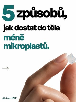 Mikroplasty jsou všude kolem nás. Úplně se jim vyhnout nejde — ale jejich každodenní expozici můžeme omezit. 🌿