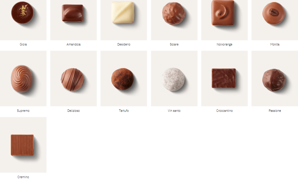 GOLD PRALINES 25 -260g (AMEDEI)