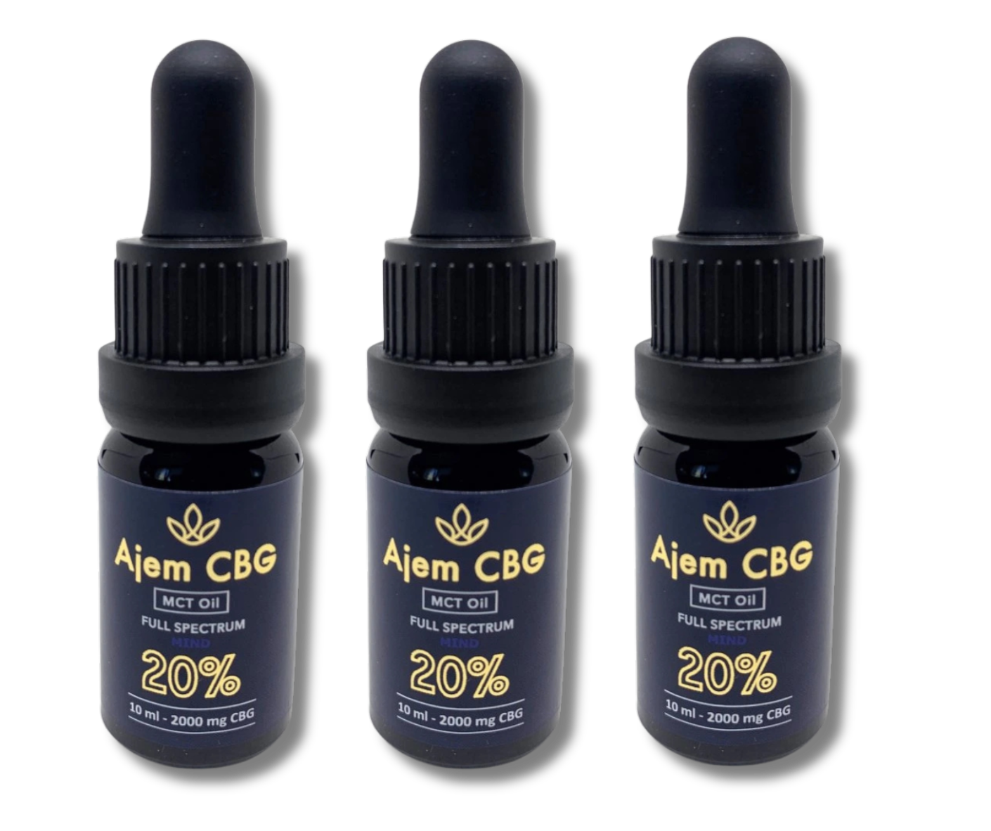 AjemFIT Fullspectrum CBG 20% (MCT olej)