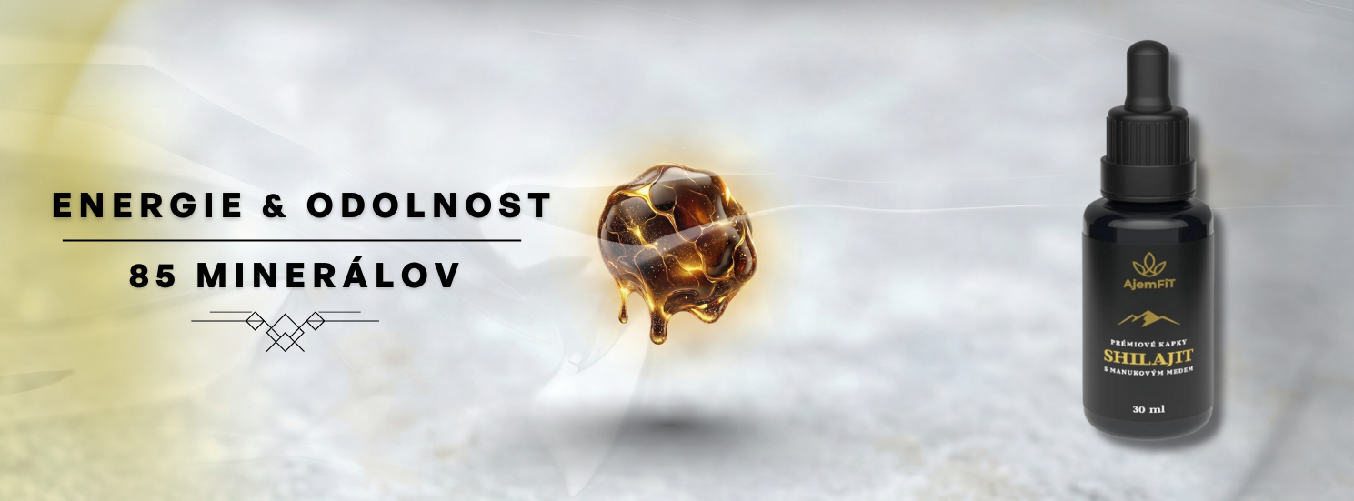 Shilajit s manukovým medom