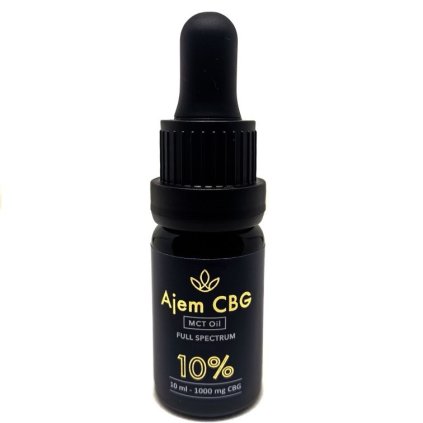 Fullspectrum CBG 10% (MCT olej) -10ml (AjemFiT)
