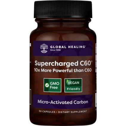 SUPERCHARGED C60 -30 kapslí (GLOBAL HEALING)