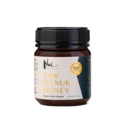 NUI RAW Manukový med (MGO 800+) -250g (Nový zéland)