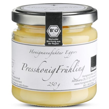 BIO RAW Jarní Med (Lisovaný) -250g (Německo)