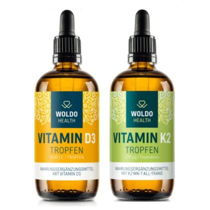 Vitamíny D3 + K2 (kapky) v MCT (WHOLDOHEALTH)