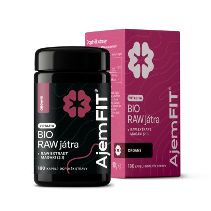 AjemFIT Vitalita (BIO Játra:Ústřice) - 180 kapslí