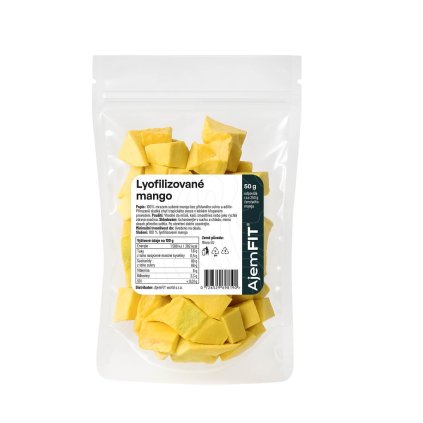 RAW Lyofilizované Mango -50g | AjemFIT