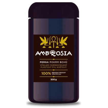 PERGA (Pokrm Bohů) - (čerstvá ČR) (Česká perga 500g - Fialové sklo)