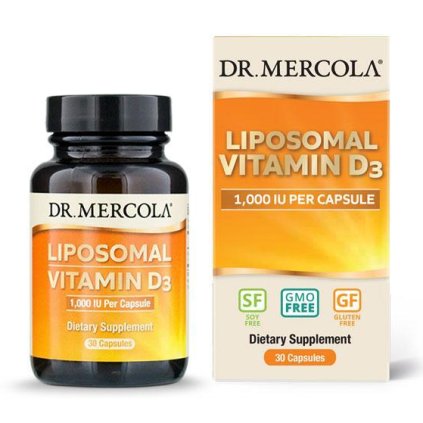 LIPOSOMÁLNÍ VITAMÍN D3 (5000IU) - KAPSLE (DR. MERCOLA)