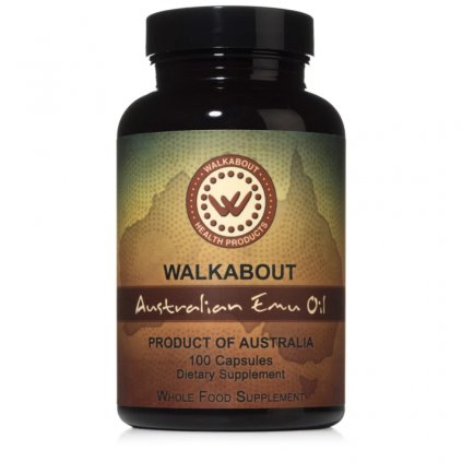 Australský Emu Olej -100 kapslí (WALKABOUT HEALTH)
