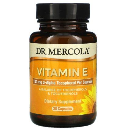 Vitamín E -30 kapsúl (DR. MERCOLA)