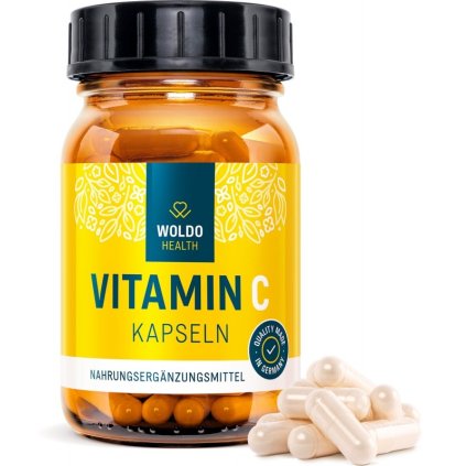 Přírodní Vitamín C (extrakt Acelory) -120 kapslí (WOLDOHEALTH)