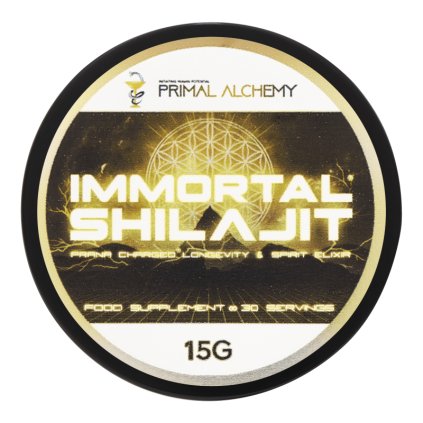 IMMORTAL SHILAJIT (Zlatá třída) - PRIMAL ALCHEMY (SHILAJIT Balení: 333g)