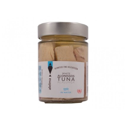 Bílý tuňák Alalunga (ve vlastní šťávě) -314g (Alelma)