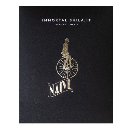 IMMORTAL SHILAJIT - 75% DARK CHOCOLATE-55G (NAIVE)