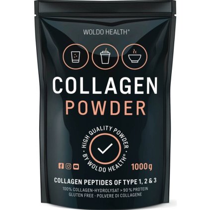 Hydrolyzovaný Hovězí Kolagen -1kg (WOLDOHEALTH)