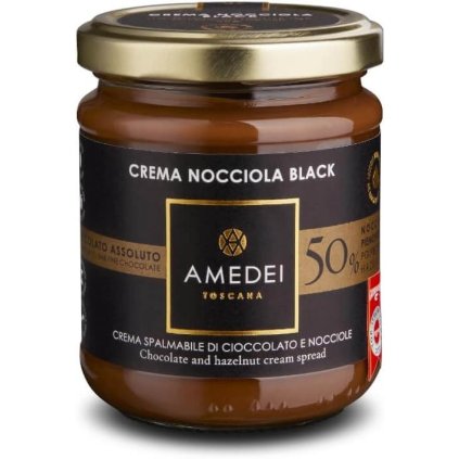 CREMA NOCCIOLA (50% BLACK) - 200g (AMEDEI)