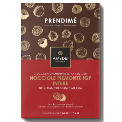 MAXI 66% PRENDIMÉ (hořká s mandlemi) - 500g (AMEDEI)