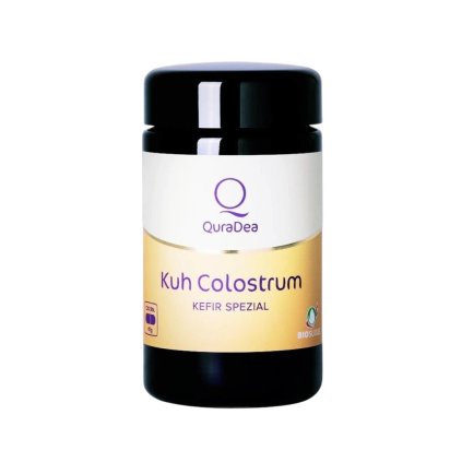 BIO Kefírové Kolostrum -120 kapslí (QuraDea-Švýcarsko)