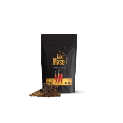 Sušené Hovězí Maso (Chilli) -19g (FAKT MASO)