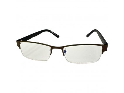 Dioptrické brýle na čtení stříbrné 17630
