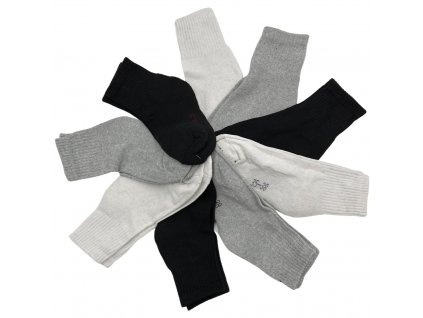 SET 9 párů - Sportovní bavlněné ponožky MW3402B