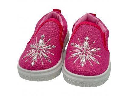 Dětské nazouvací boty růžové 912A