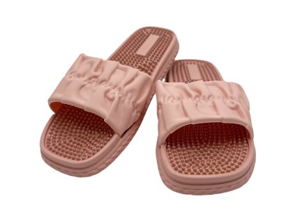 Dámské gumové pantofle růžové 2202
